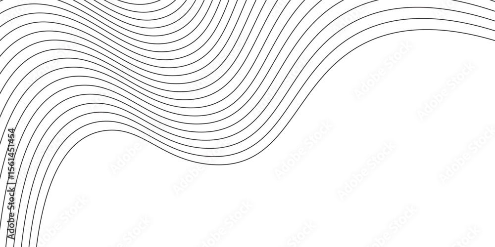 Poster line wave abstract stripes design wallpaper background vector image for backdrop or presentation