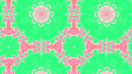 Abstract Radiant Burst with Soft Grain Texture, Symmetrical Glow Pattern in Psychedelic Style, Radiating Circular Abstract with Subtle Noise, Kaleidoscopic Starburst with Gradient Flow