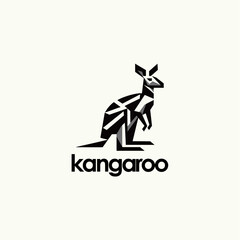 Kangaroo Logo Vector