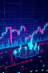 stock market financial graph data visualization investment trading technology analytics