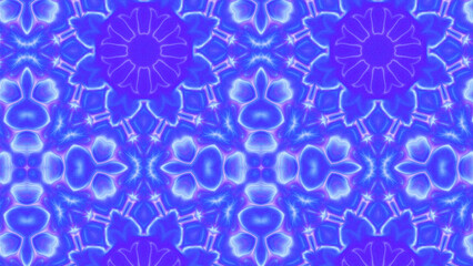 Abstract Radiant Burst with Soft Grain Texture, Symmetrical Glow Pattern in Psychedelic Style, Radiating Circular Abstract with Subtle Noise, Kaleidoscopic Starburst with Gradient Flow