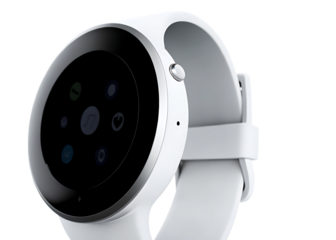  smart watch isolated on white background PNG ,ai generated