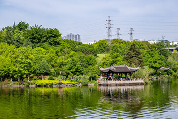 Chongqing Garden Expo Park is a thoughtfully designed combination of ecological restoration,...