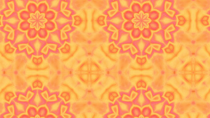 Abstract Radiant Burst with Soft Grain Texture, Symmetrical Glow Pattern in Psychedelic Style, Radiating Circular Abstract with Subtle Noise, Kaleidoscopic Starburst with Gradient Flow