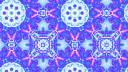 Abstract Radiant Burst with Soft Grain Texture, Symmetrical Glow Pattern in Psychedelic Style, Radiating Circular Abstract with Subtle Noise, Kaleidoscopic Starburst with Gradient Flow