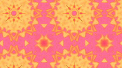 Abstract Radiant Burst with Soft Grain Texture, Symmetrical Glow Pattern in Psychedelic Style, Radiating Circular Abstract with Subtle Noise, Kaleidoscopic Starburst with Gradient Flow