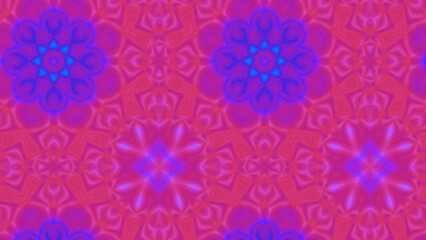 Abstract Radiant Burst with Soft Grain Texture, Symmetrical Glow Pattern in Psychedelic Style, Radiating Circular Abstract with Subtle Noise, Kaleidoscopic Starburst with Gradient Flow