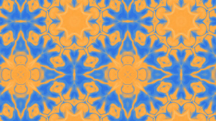 Abstract Radiant Burst with Soft Grain Texture, Symmetrical Glow Pattern in Psychedelic Style, Radiating Circular Abstract with Subtle Noise, Kaleidoscopic Starburst with Gradient Flow