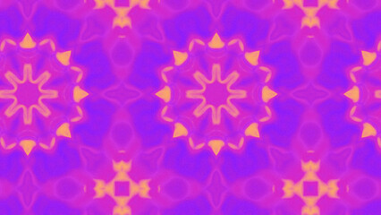 Abstract Radiant Burst with Soft Grain Texture, Symmetrical Glow Pattern in Psychedelic Style, Radiating Circular Abstract with Subtle Noise, Kaleidoscopic Starburst with Gradient Flow