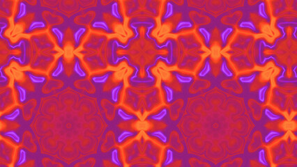 Abstract Radiant Burst with Soft Grain Texture, Symmetrical Glow Pattern in Psychedelic Style, Radiating Circular Abstract with Subtle Noise, Kaleidoscopic Starburst with Gradient Flow