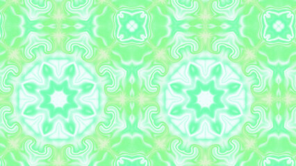Abstract Radiant Burst with Soft Grain Texture, Symmetrical Glow Pattern in Psychedelic Style, Radiating Circular Abstract with Subtle Noise, Kaleidoscopic Starburst with Gradient Flow