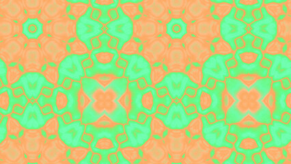 Abstract Radiant Burst with Soft Grain Texture, Symmetrical Glow Pattern in Psychedelic Style, Radiating Circular Abstract with Subtle Noise, Kaleidoscopic Starburst with Gradient Flow