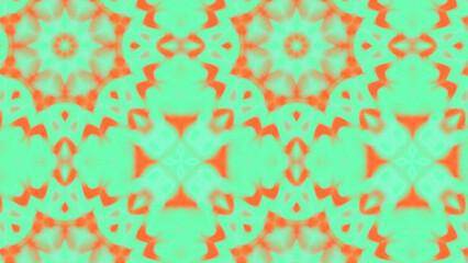 Abstract Radiant Burst with Soft Grain Texture, Symmetrical Glow Pattern in Psychedelic Style, Radiating Circular Abstract with Subtle Noise, Kaleidoscopic Starburst with Gradient Flow