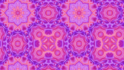 Abstract Radiant Burst with Soft Grain Texture, Symmetrical Glow Pattern in Psychedelic Style, Radiating Circular Abstract with Subtle Noise, Kaleidoscopic Starburst with Gradient Flow