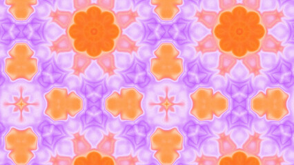 Abstract Radiant Burst with Soft Grain Texture, Symmetrical Glow Pattern in Psychedelic Style, Radiating Circular Abstract with Subtle Noise, Kaleidoscopic Starburst with Gradient Flow