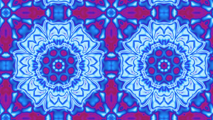 Abstract Radiant Burst with Soft Grain Texture, Symmetrical Glow Pattern in Psychedelic Style, Radiating Circular Abstract with Subtle Noise, Kaleidoscopic Starburst with Gradient Flow