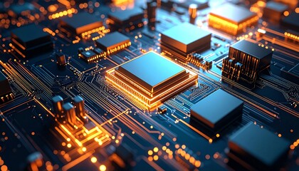 CPU Chip on Circuit Board: Technology and Innovation