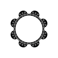 Illustration of floral decorative frame design vector illustration for greeting card invitation and backgrounds vector 100 vector