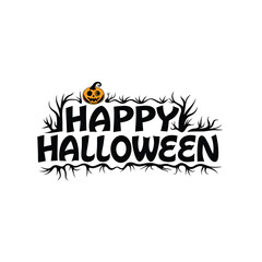 Happy Halloween party  emblem 1+ Million Halloween Vector    Art, Icons,  banner and Graphics for