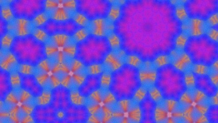  Abstract Radiant Burst with Soft Grain Texture, Symmetrical Glow Pattern in Psychedelic Style, Radiating Circular Abstract with Subtle Noise, Kaleidoscopic Starburst with Gradient Flow
