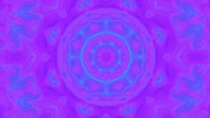 Abstract Radiant Burst with Soft Grain Texture, Symmetrical Glow Pattern in Psychedelic Style, Radiating Circular Abstract with Subtle Noise, Kaleidoscopic Starburst with Gradient Flow