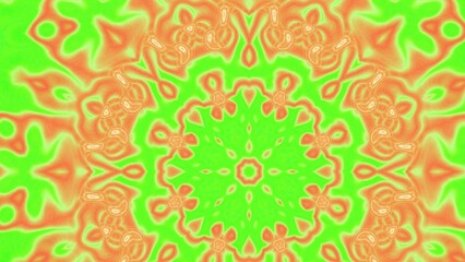 Abstract Radiant Burst with Soft Grain Texture, Symmetrical Glow Pattern in Psychedelic Style, Radiating Circular Abstract with Subtle Noise, Kaleidoscopic Starburst with Gradient Flow