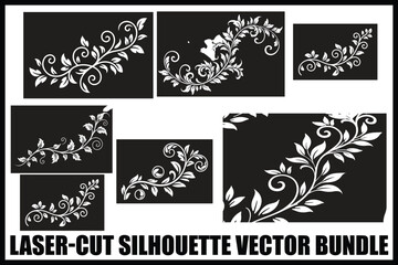 Floral Laser-Cut Swirl Bundle