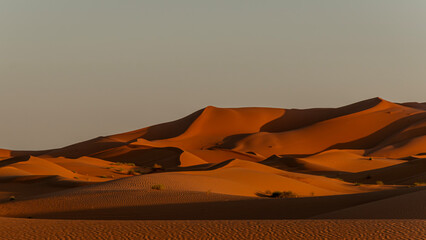 In den Sandd&uuml;nen von Erg Chebbi