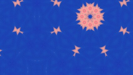 Abstract Radiant Burst with Soft Grain Texture, Symmetrical Glow Pattern in Psychedelic Style, Radiating Circular Abstract with Subtle Noise, Kaleidoscopic Starburst with Gradient Flow