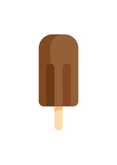 ice cream with chocolate