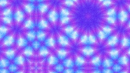 Abstract Radiant Burst with Soft Grain Texture, Symmetrical Glow Pattern in Psychedelic Style, Radiating Circular Abstract with Subtle Noise, Kaleidoscopic Starburst with Gradient Flow