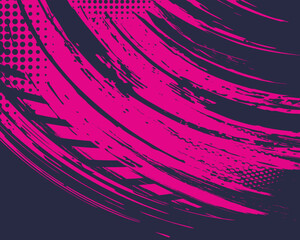 Abstract pink grunge brush stroke background