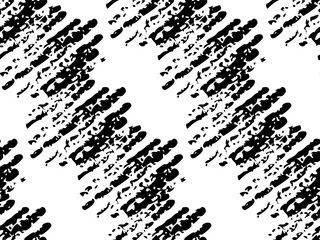 Seamless chalk abstract grunge pattern with hand drawn scribbles in crayon style on white background. Repeating sketch design with textured lines, perfect for wrapping paper, kids products, textile