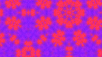 Abstract Radiant Burst with Soft Grain Texture, Symmetrical Glow Pattern in Psychedelic Style, Radiating Circular Abstract with Subtle Noise, Kaleidoscopic Starburst with Gradient Flow