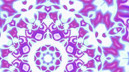 Abstract Radiant Burst with Soft Grain Texture, Symmetrical Glow Pattern in Psychedelic Style, Radiating Circular Abstract with Subtle Noise, Kaleidoscopic Starburst with Gradient Flow