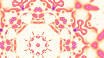 Abstract Radiant Burst with Soft Grain Texture, Symmetrical Glow Pattern in Psychedelic Style, Radiating Circular Abstract with Subtle Noise, Kaleidoscopic Starburst with Gradient Flow