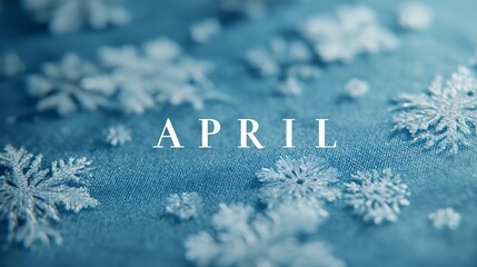 April Showers A Stunning Image of April's Frozen Delights