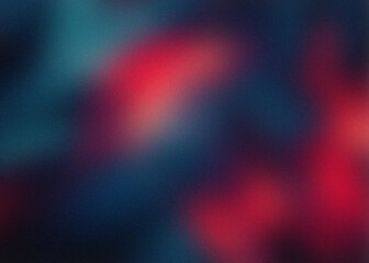 Blurred abstract gradient with red and teal hues
