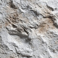 Close-up view of textured, light gray and beige stone surface