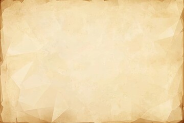 Aged parchment paper with distressed, geometric shapes