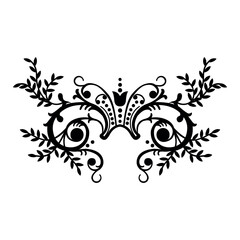 Illustration of download decorative vector flourish design element for invitations and graphic design projects with flourish art 100 vector