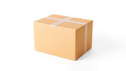 Cardboard box for courier service