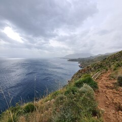 Sicily, Zingaro Nature Reserve,
evocative image of the reserve located near
San Vito Lo Capo, Trapani