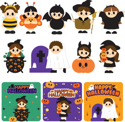 Kids Halloween Costume Party Fun