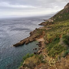 Sicily, Zingaro Nature Reserve,
evocative image of the reserve located near
San Vito Lo Capo, Trapani