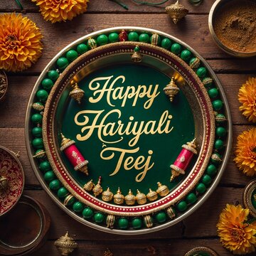 Hariyali Teej celebrates the monsoon and the divine reunion of Lord Shiva and Goddess Parvati. Women dress in green, perform rituals, and enjoy swings, music, and festive sweets.