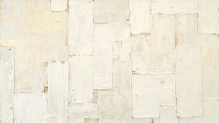 Abstract White Geometric Texture: Rectangles and Squares. An abstract texture featuring a collection of slightly overlapping rectangles and squares in varying shades of white and cream. 