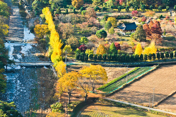 Beautiful autumn scenery.
