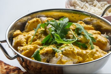 chicken curry with rice