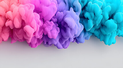 Obraz premium Creative beauty background with copy space designed for product placement featuring soft textures vibrant tones and elegant visual balance